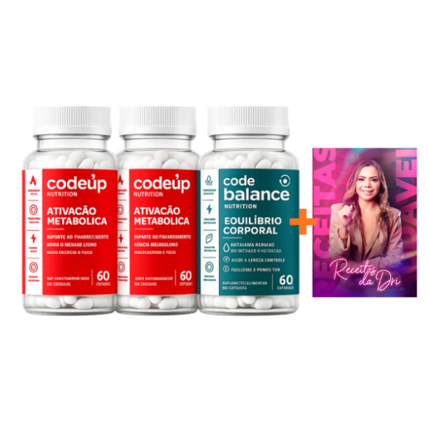Kit 2 Meses Up + Balance + E-book (Bônus)