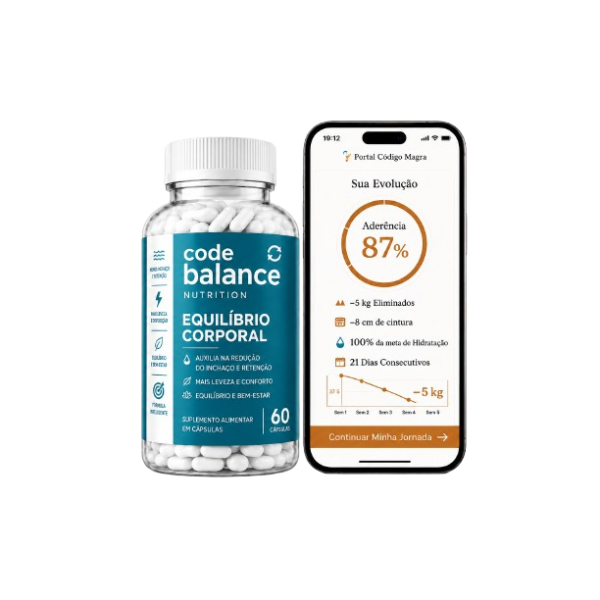 Kit 2 Meses Code Balance + App — Leveza e Reprogramação de Hábitos