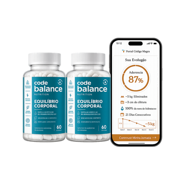 Kit 4 Meses Code Balance + App — Leveza e Reprogramação de Hábitos