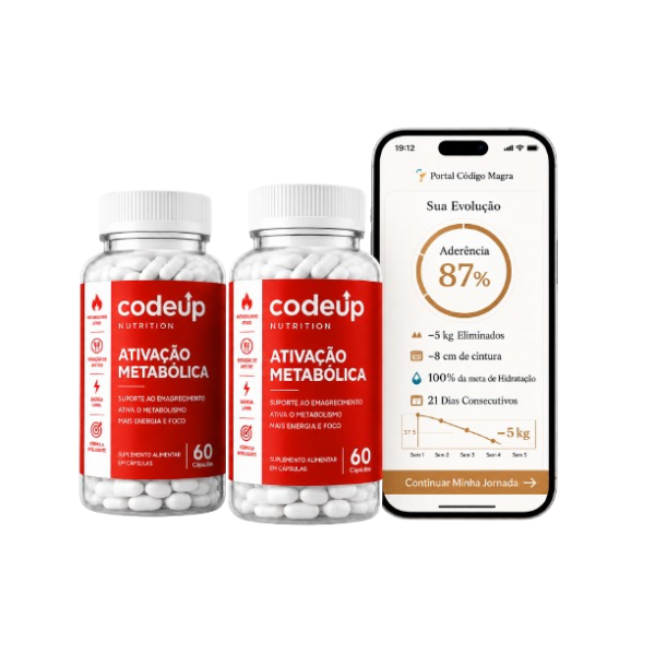 Kit 2 Meses Code Up + App — Ativação Metabólica e Direcionamento Completo