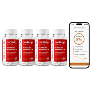 Kit 4 Meses Code Up + App — Ativação Metabólica e Direcionamento Completo