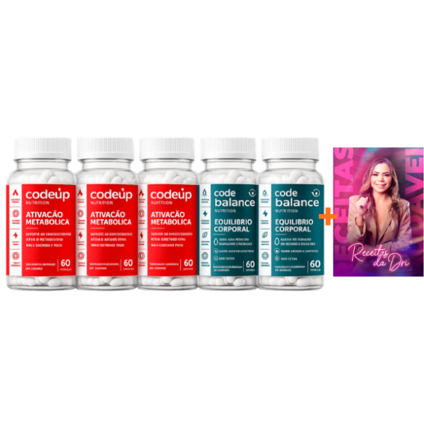Kit 3 Meses Up + Balance + E-book (Bônus)